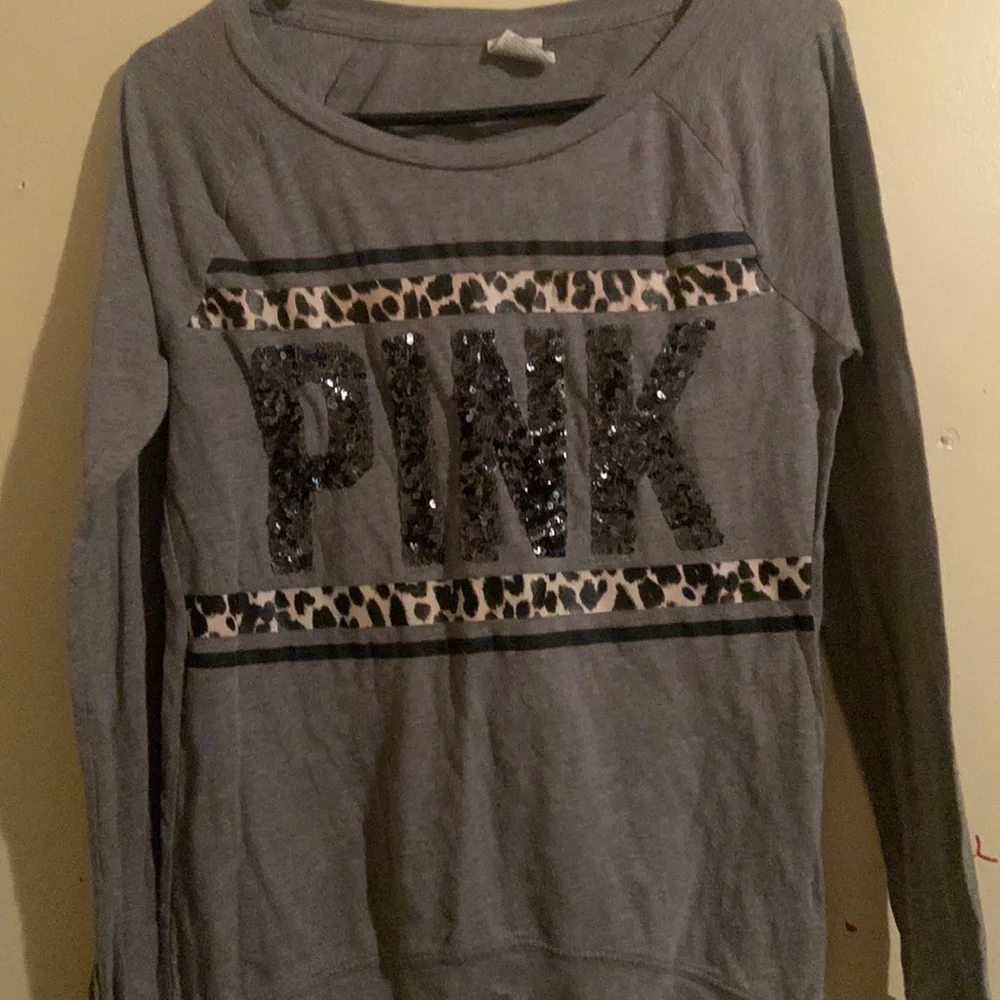 Pink Victorious secret long sleeve shirt - Picture 1 of 3